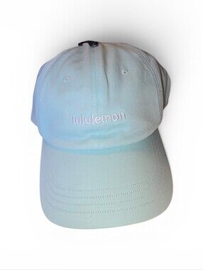 NWT Lululemon Classic Ball Cap Wordmark Light Blue Pastel Baseball Hat